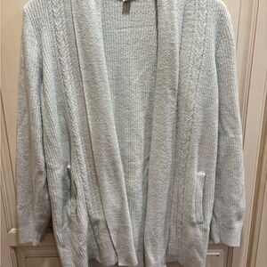 Barefoot Dreams Cozy Chic so soft Women's Cozy Knit Cardigan Sweater